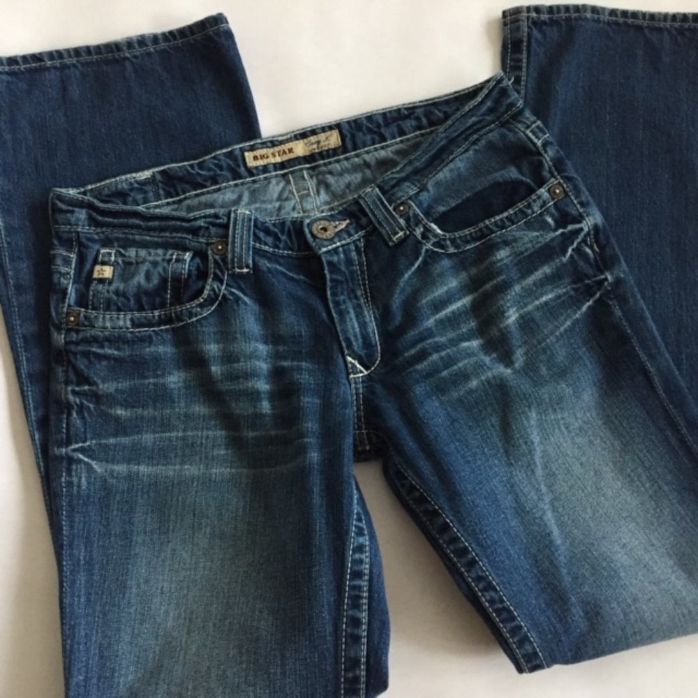 BIG STAR CASEY K LOW RISE FIT JEANS